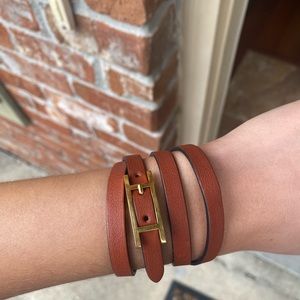 Authentic Hermès wrap bracelet